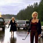 Courtney Love, Charlize Theron