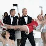 Paul Shaffer, George Clooney, Miley Cyrus, Bill Murray