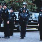 Leslie Easterbrook, Marion Ramsey, David Graf, Steve Guttenberg, Tim Kazurinsky, George Gaynes, Bubba Smith