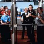 Leslie Easterbrook, David Graf