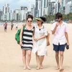 Pedro Queiroz, S&ocirc;nia Braga, Julia Bernat