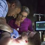 David Ramsey, Stephen Amell, Emily Bett Rickards