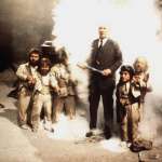 Tiny Ross, Ralph Richardson, David Rappaport, Malcolm Dixon, Mike Edmonds, Jack Purvis