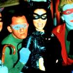 Frank Gorshin, Cesar Romero, Burgess Meredith, Lee Meriwether