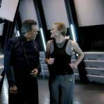 Katee Sackhoff, Edward James Olmos