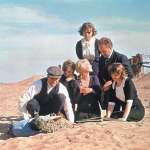 Estelle Parsons, Mabel Cavitt, Ann Palmer, Michael J. Pollard, Gene Hackman, Faye Dunaway, Warren Beatty