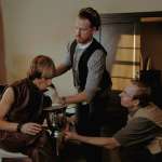 Josh Meyers, Sacha Baron Cohen, Gustaf Hammarsten