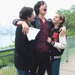 Logan Lerman, Emma Watson, Ezra Miller