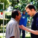 Joel McHale, Iqbal Theba