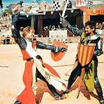 Hurd Hatfield, Charlton Heston