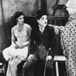 Charlie Chaplin, Merna Kennedy, Henry Bergman