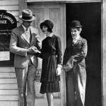 Charlie Chaplin, Merna Kennedy, Harry Crocker