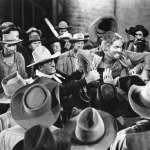 John Wayne, Strother Martin, Lee Van Cleef