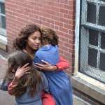 Ashley Aufderheide, Imogene Wolodarsky, Zoe Saldana