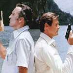 Christopher Lee, Roger Moore