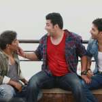 Johnny Lever, Varun Dhawan, Varun Sharma
