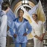 Stephen Merchant, Dwayne Johnson, Julie Andrews