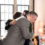 Michelle Veintimilla, Alec Baldwin, Salma Hayek