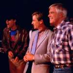 Dwight Schultz, Dirk Benedict, George Peppard