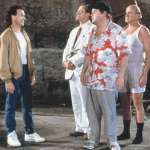 Christopher Lloyd, Michael Keaton, Stephen Furst, Peter Boyle