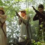 Lily James, Millie Brady, Bella Heathcote