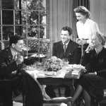 John Garfield, Dorothy McGuire, Celeste Holm, Gregory Peck