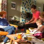 Britt Robertson, Jack Whitehall, Julia Roberts