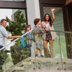 Shay Mitchell, Timothy Olyphant, Brandon Spink, Caleb Brown