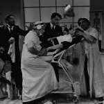 Groucho Marx, Harpo Marx, Chico Marx, Leonard Ceeley, Margaret Dumont, Sig Ruman