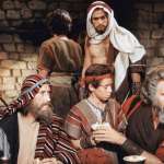 John Derek, Charlton Heston, John Carradine