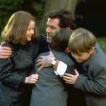 Sophie Vavasseur, Niall Beagan, Hugh McDonagh, Pierce Brosnan