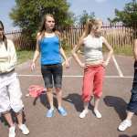 Kirsty Smith, Brooke Hobby, Chelsea Chase, Charlotte Collins