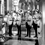 Stan Laurel, Oliver Hardy, James Finlayson