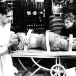 Boris Karloff, Dwight Frye, Colin Clive