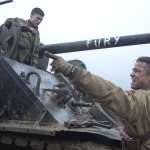 Logan Lerman, Brad Pitt