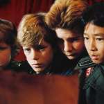 Jonathan Ke Quan, Corey Feldman, Jeff Cohen, Sean Astin