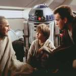 Jake Lloyd, Ewan McGregor, Liam Neeson, Kenny Baker