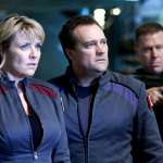 Amanda Tapping, David Hewlett