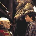 Robbie Coltrane, David Vear, Daniel Radcliffe