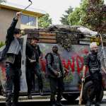 Michael Eklund, Osric Chau, Viv Leacock, Zak Santiago