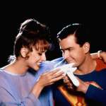 Charlie Sheen, Valeria Golino