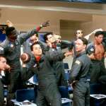 Charlie Sheen, William O'Leary, Cary Elwes, Jon Cryer