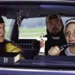 Carrie Fisher, Kevin Smith, Jason Mewes