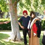 Max Greenfield, Jake Johnson, Zooey Deschanel, Ian Wolterstorff