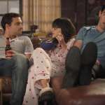 Max Greenfield, Jake Johnson, Zooey Deschanel