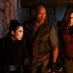 Dwayne Johnson, Karen Gillan, Awkwafina