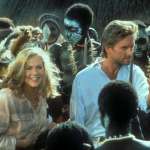 Avner Eisenberg, Kathleen Turner, Michael Douglas