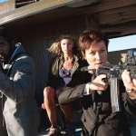 Amanda Mealing, Laura Haddock, Rhashan Stone