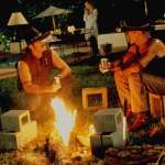 Paul Hogan, Linda Kozlowski, Alec Wilson