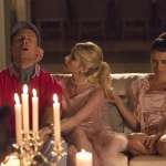 Emma Roberts, Lea Michele, Glen Powell